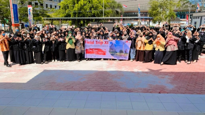 Dispursip Kobar Terima Kunjungan Wisata Arsip LPP Enter Pangkalan Bun