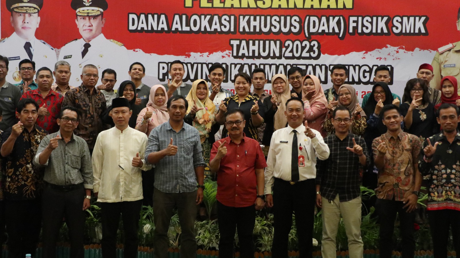 Disdik Gelar Sosialisasi dan Rakor Pelaksanaan Dana Alokasi Khusus Fisik SMK Prov. Kalteng