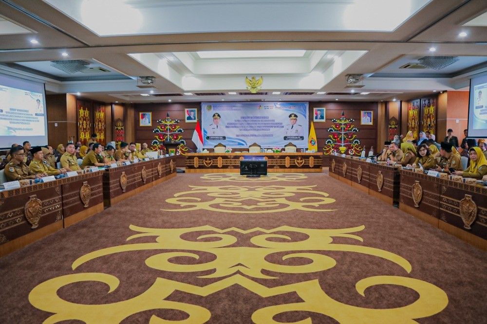 Pemprov Kalteng Gelar Rakor TEPRA Triwulan II 2025, Gubernur melalui Wakil Gubernur Tekankan Percepatan Anggaran dan Penguatan PAD