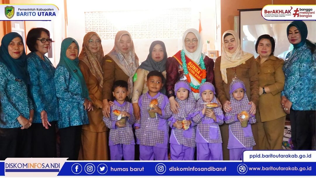 Bunda PAUD Barito Utara, Dorong Program PAUD dengan Layanan Holistik Integratif