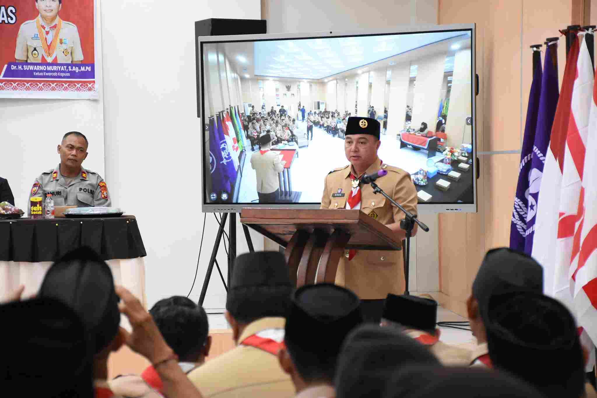 Wakil Bupati Kapuas Buka Muscab Gerakan Pramuka Tahun 2025