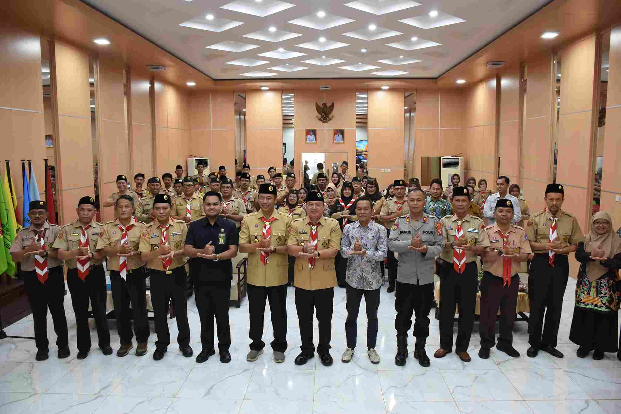 Wakil Bupati Kapuas Buka Muscab Gerakan Pramuka Tahun 2025