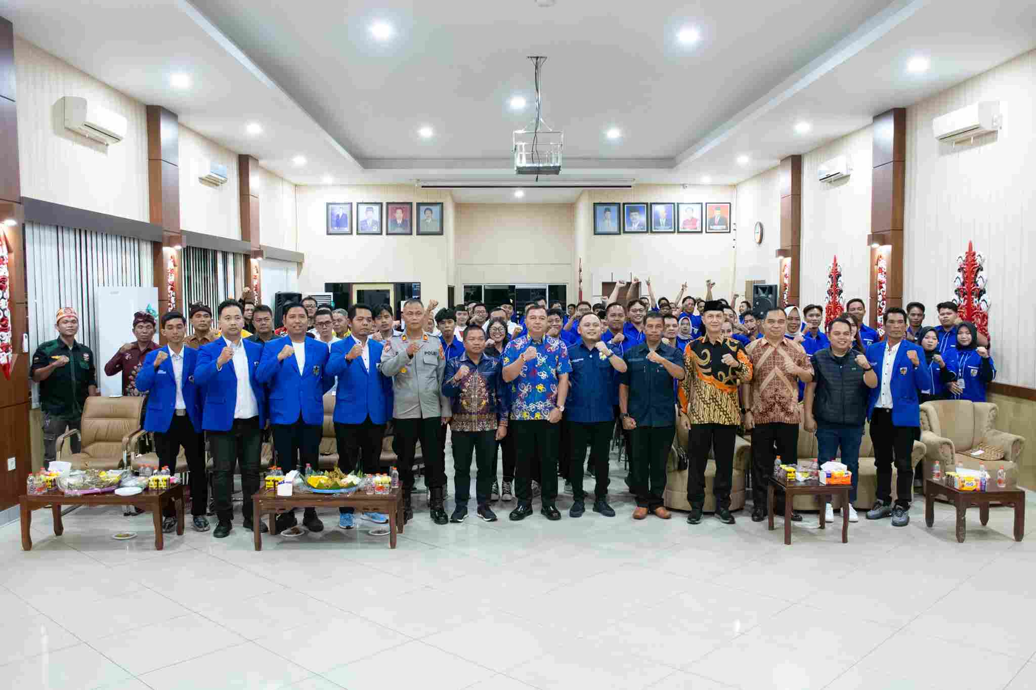 Wakil Bupati Kapuas Hadiri Pelantikan Pengurus KNPI 2025–2028, Sampaikan Pesan Kepemudaan dari Bupati Kapuas