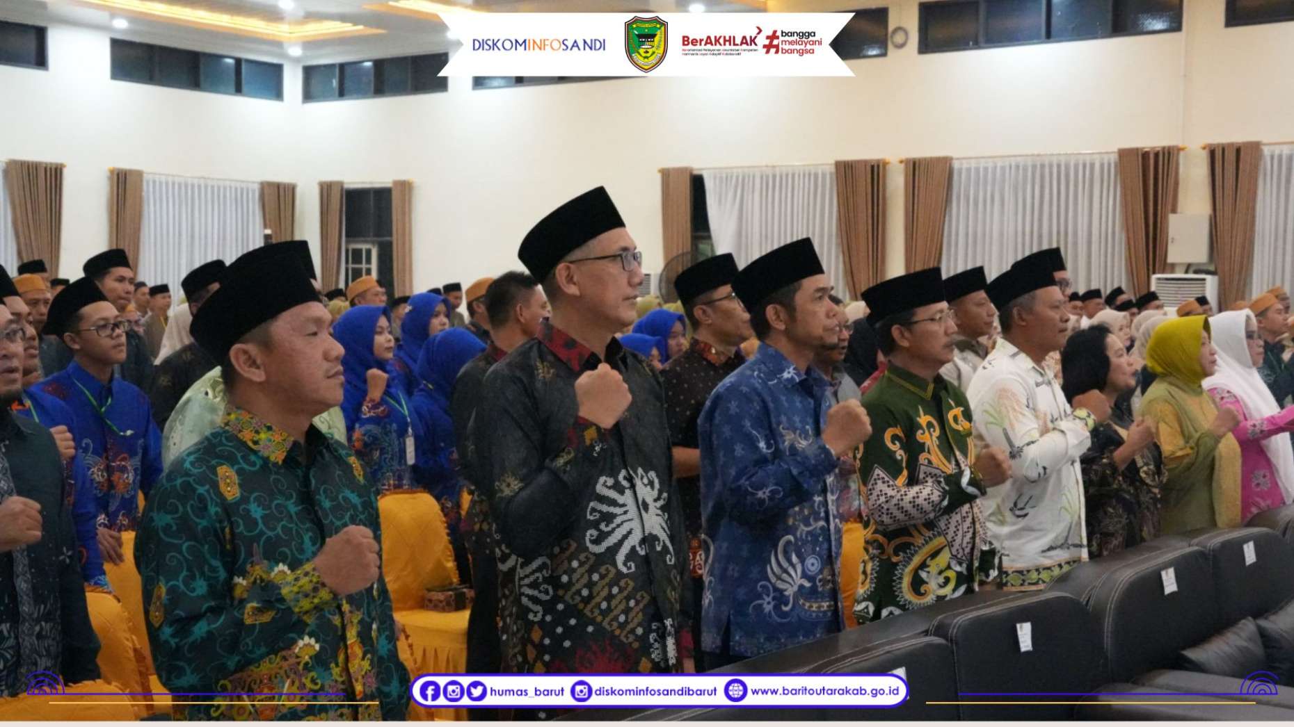 Bupati Barito Utara Resmi Tutup MTQH ke-53 Tingkat Kabupaten Tahun 2026