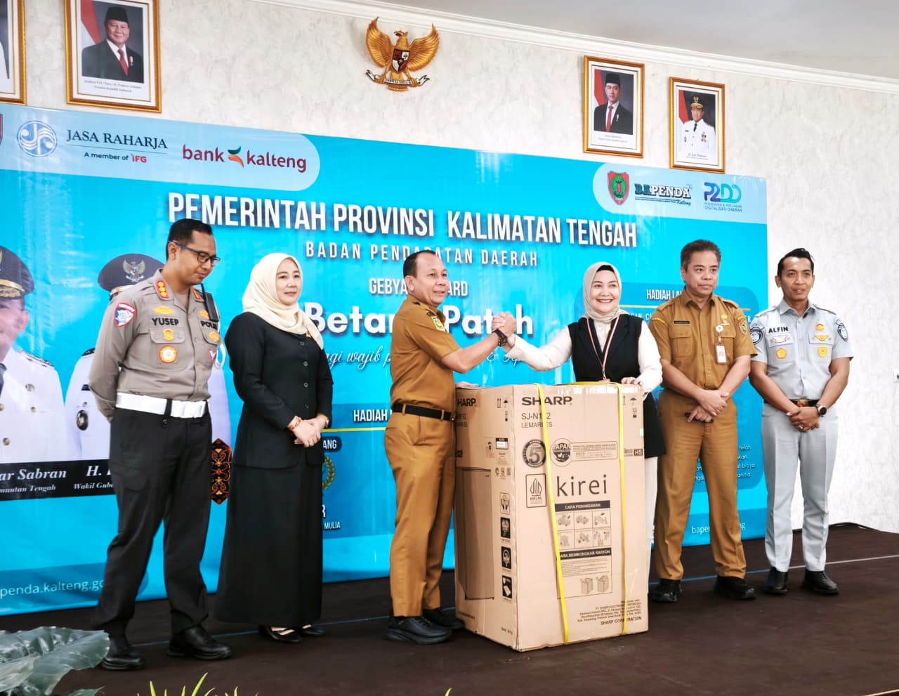 Pemprov Kalteng Apresiasi Wajib Pajak Taat : Gebyar Reward Betang Patuh