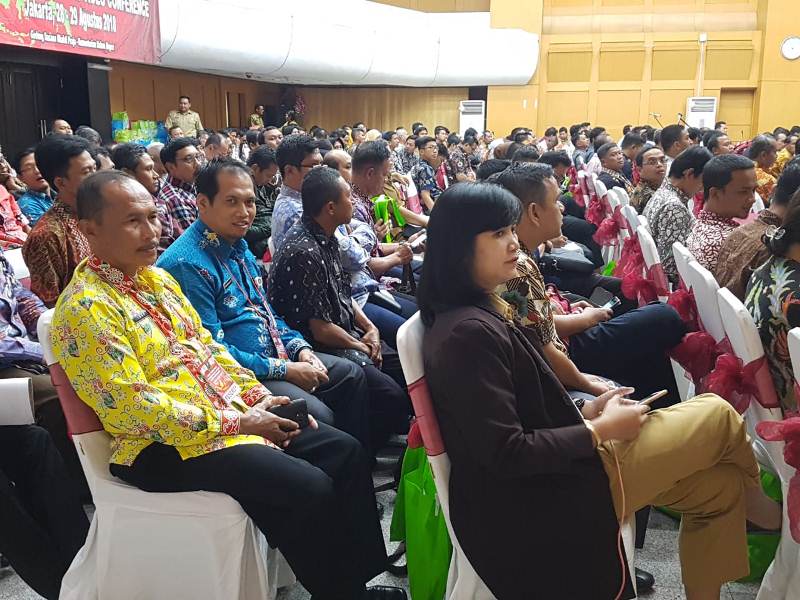 Pejabat Diskominfo Kapuas Ikuti Rakor Vidcon di Kemendagri