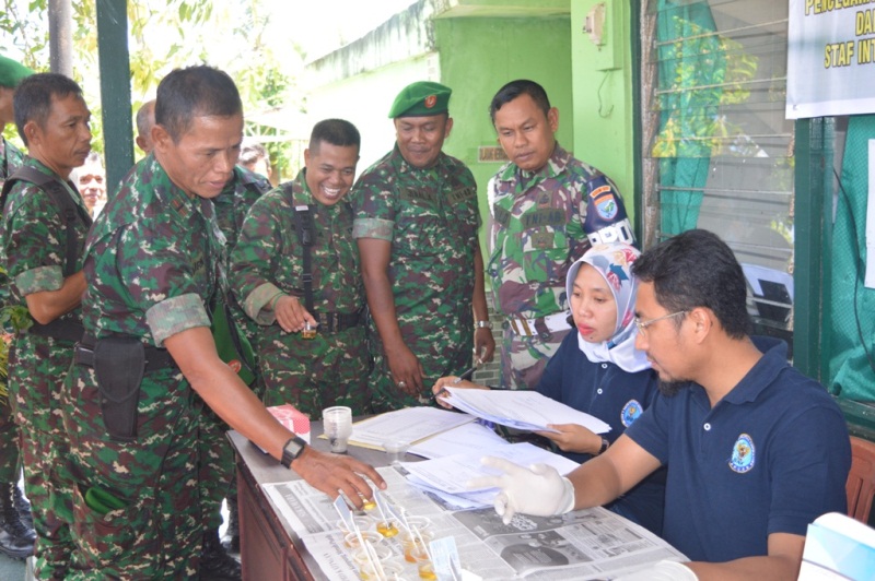 BNK Kapuas Gelar P4GN Di Kodim 1011/KLK