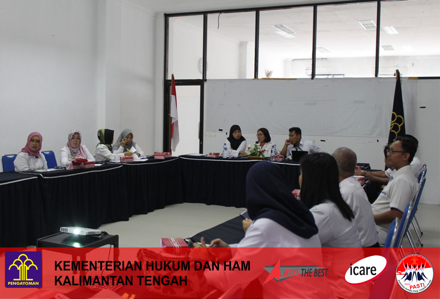 Divisi Pelayanan Hukum dan HAM Laksanakan Koordinasi Penilaian Kota Peduli HAM