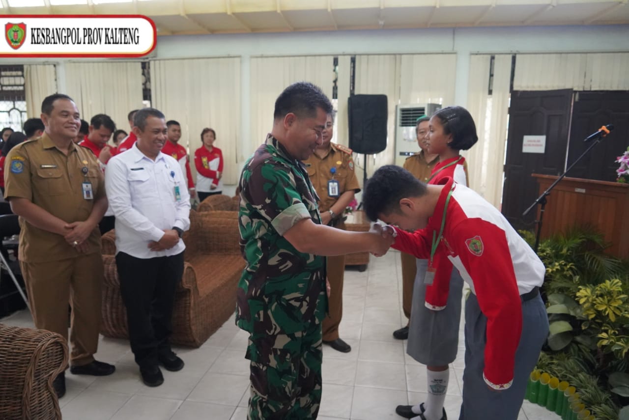 Badan Kesbangpol Prov. Kalteng Hadiri Pembukaan Latihan Dasar Kepemimpinan Mahasiswa dan Pelajar tingkat SMU/SMK Tahun 2023