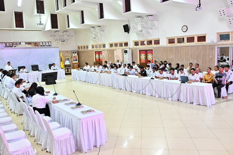 Bappedalitbang Laksanakan Evaluasi Rancangan Peraturan Daerah RPJPD Kabupaten Murung Raya Tahun 2025-2045
