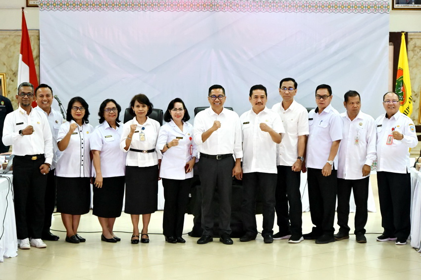 Bappedalitbang Laksanakan Evaluasi Rancangan Peraturan Daerah RPJPD Kabupaten Murung Raya Tahun 2025-2045