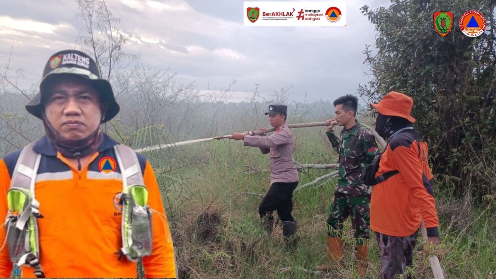 Ahmad Toyib: Sinergisitas Tim Satgas Karhutla dan Masyarakat Amankan Wilayah dari Karhutla
