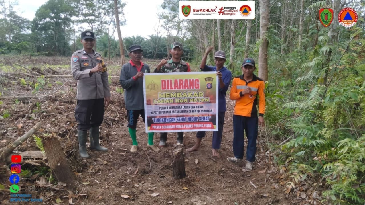 Ahmad Toyib: Sinergisitas Tim Satgas Karhutla dan Masyarakat Amankan Wilayah dari Karhutla
