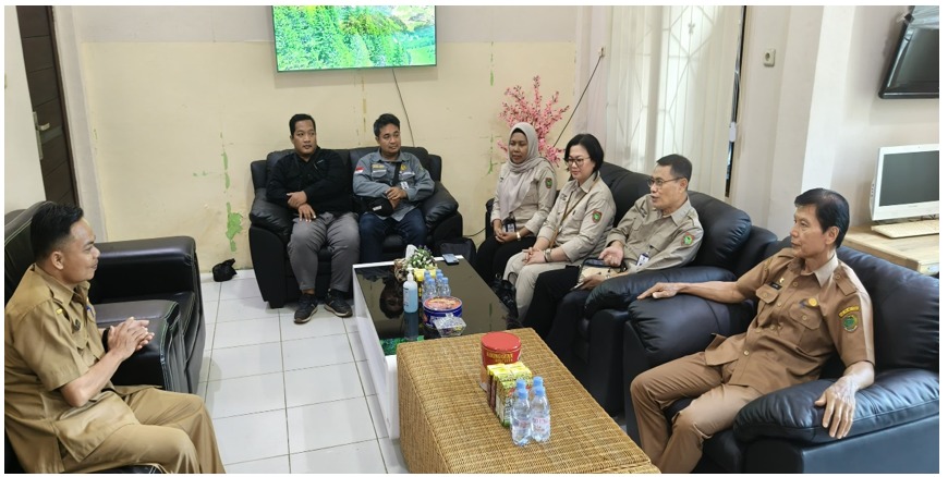 DPMPTSP Prov. Kalteng Laksanakan Pengawasan Berbasis Risiko Secara Terkoordinasi pada PT. Jagat Samudra Persada