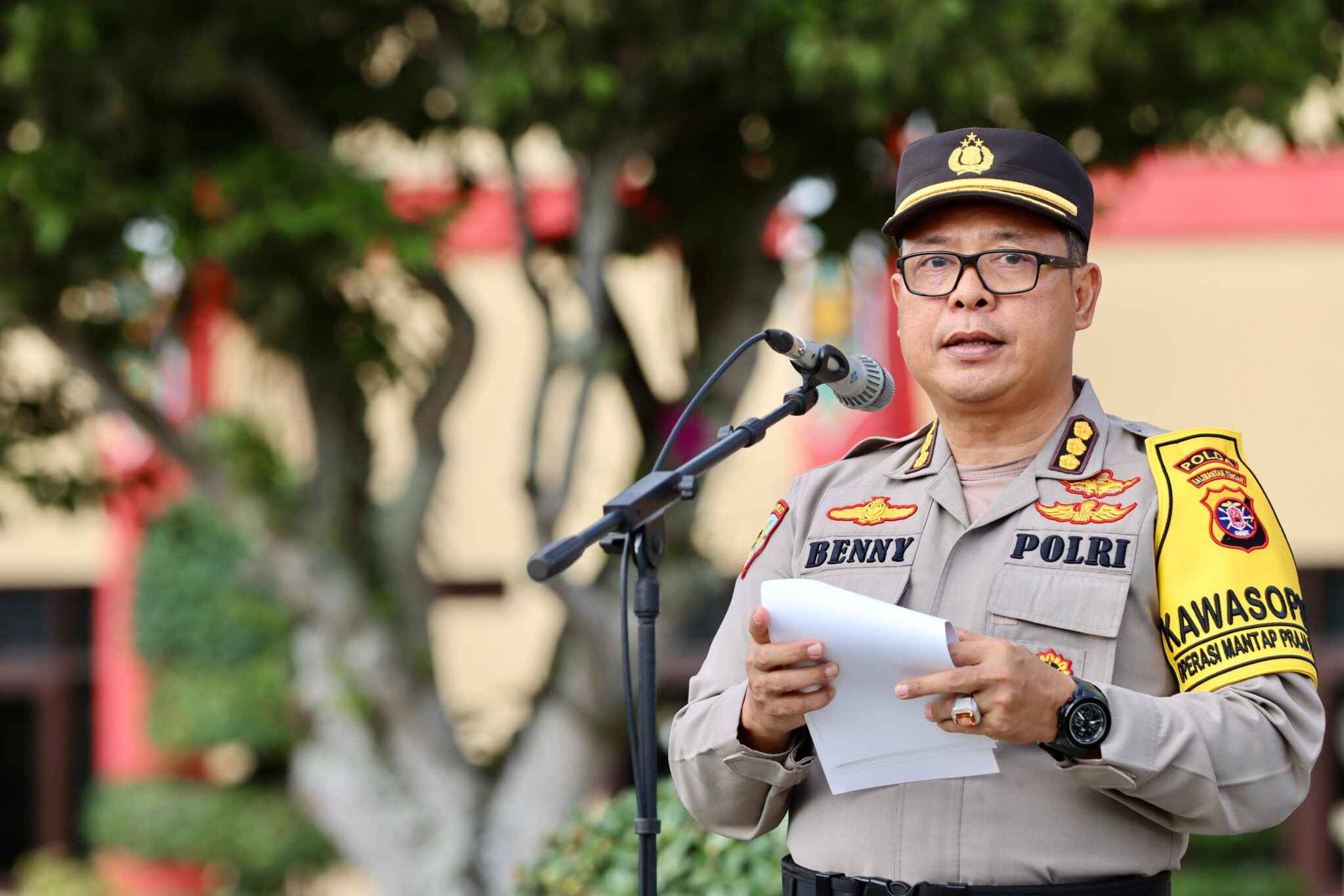 Bersama TNI POLRI, Satpol PP Kalteng Siap Sukseskan PIlkada Serentak 2024
