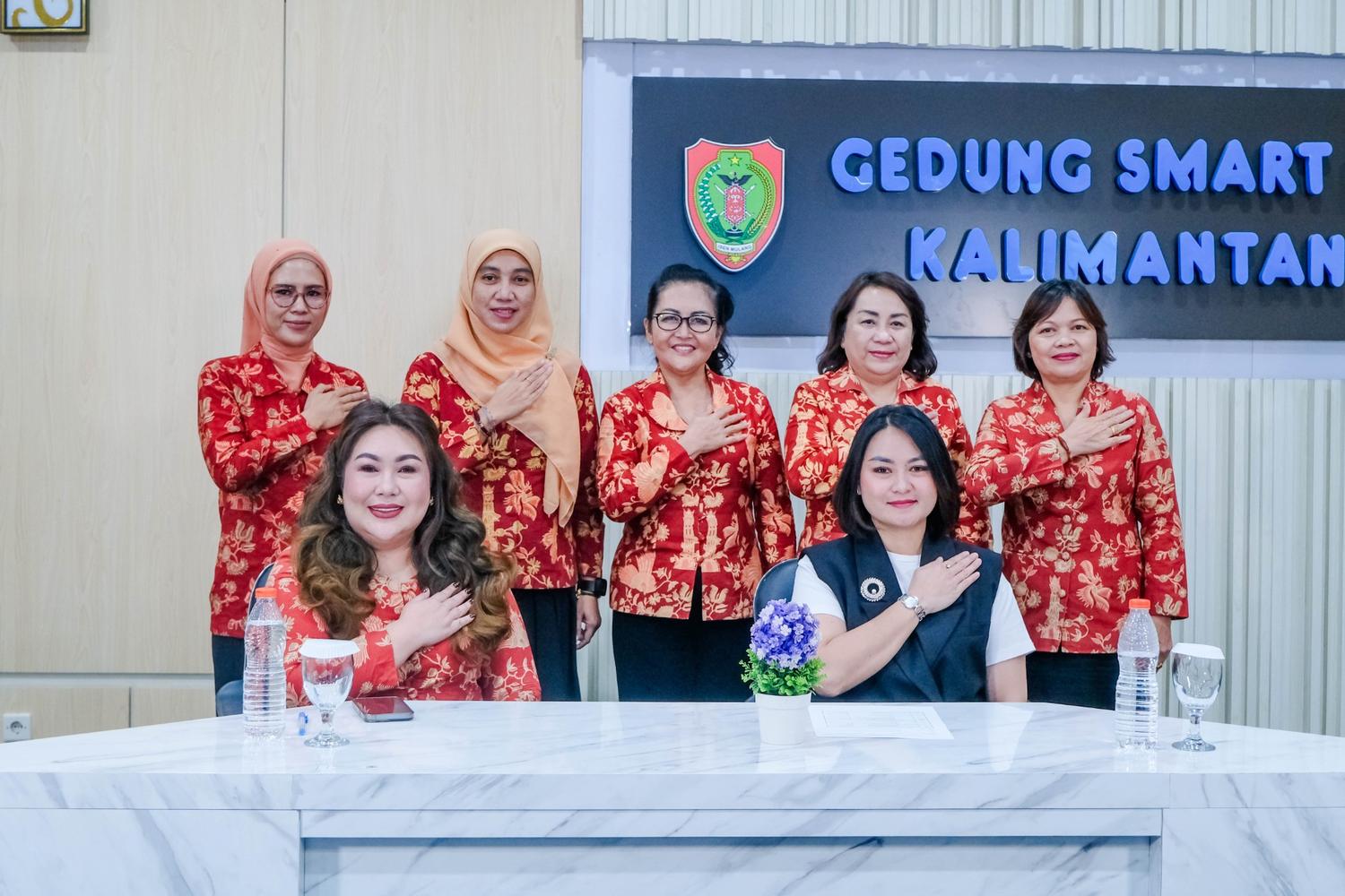 DWP Kalteng Angkat Pemberdayaan Perempuan melalui Podcast Diskominfosantik   