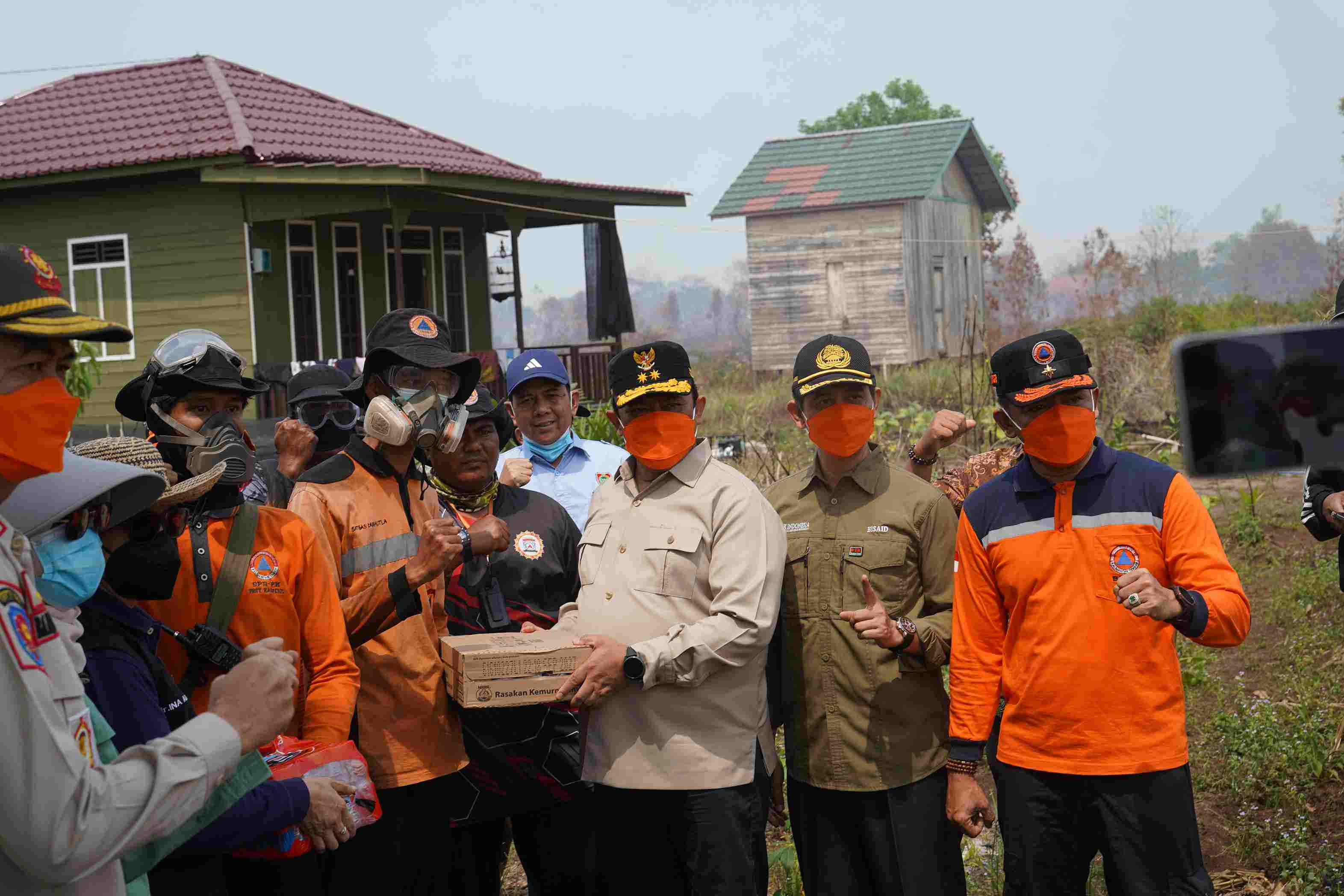 Wagub Kalteng Pantau Karhutla Palangka Raya, BPB-PK Kalteng Perkuat Penanganan Lapangan