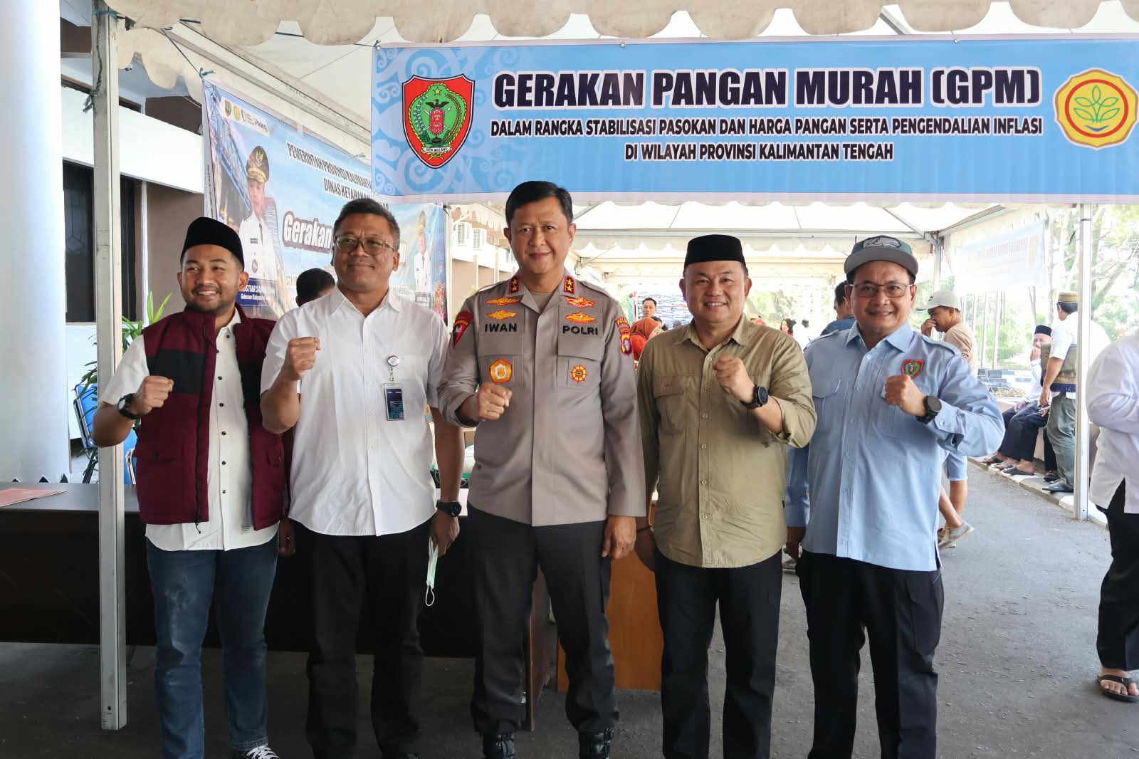 Pemprov Kalteng adakan Gerakan Pangan Murah untuk Stabilisasi Pasokan, Harga Pangan dan Pengendalian Inflasi di Kab. Kotawaringin Barat