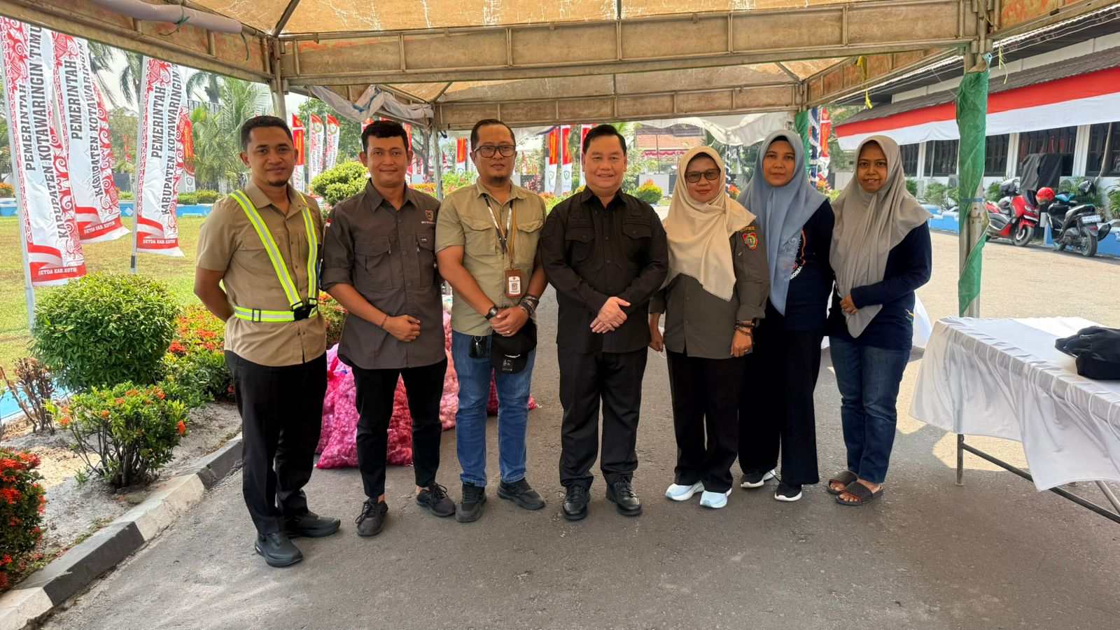 Gerakan Pangan Murah (GPM), Cek Kesehatan Gratis (CKG) dan Pasar Murah di Kab. Kotawaringin Timur