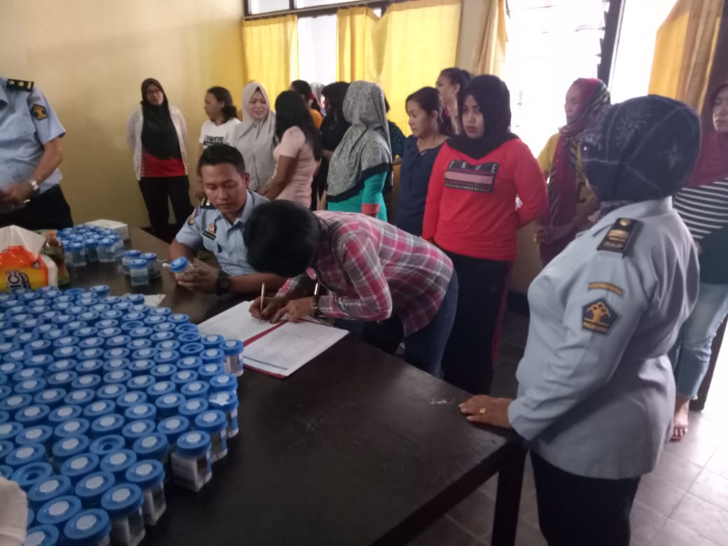 Lapas Pangkalan Bun Dinyatakan Bebas Narkoba Oleh Tim Satgas Kamtib Kanwil Kemenkumham Kalteng