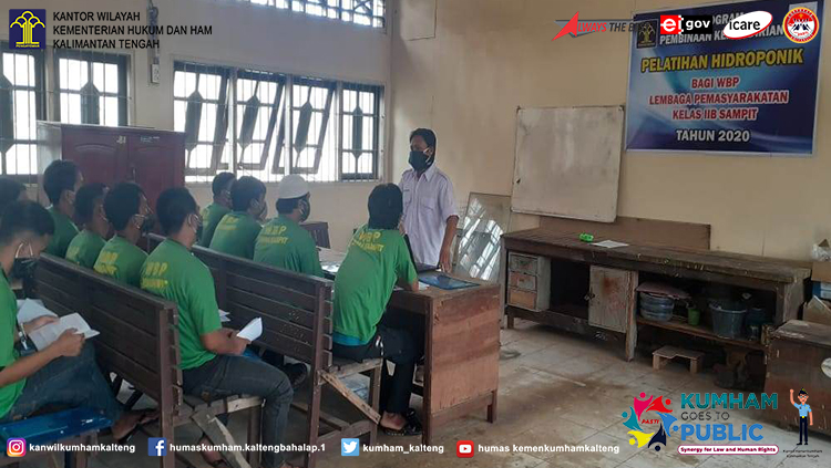 Pembukaan Program Kemandirian Pelatihan Hidroponik Bagi WBP Lapas Sampit