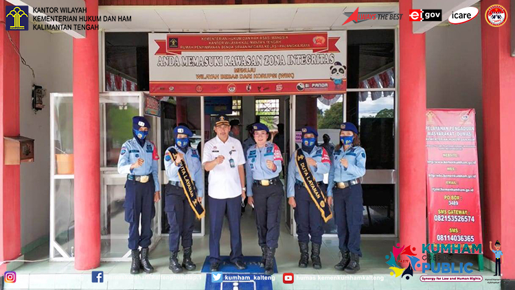 Karupbasan Bersama Tim ZI Ikuti Evaluasi Dan Simulasi Penilaian Pembangunan ZI Menuju WBK/WBBM
