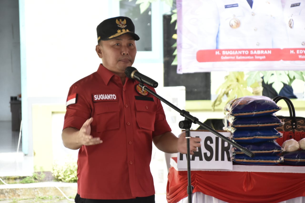 Gubernur Sugianto Sabran Imbau Masyarakat Bercocok Tanam agar Inflasi di Kalteng Terkendali