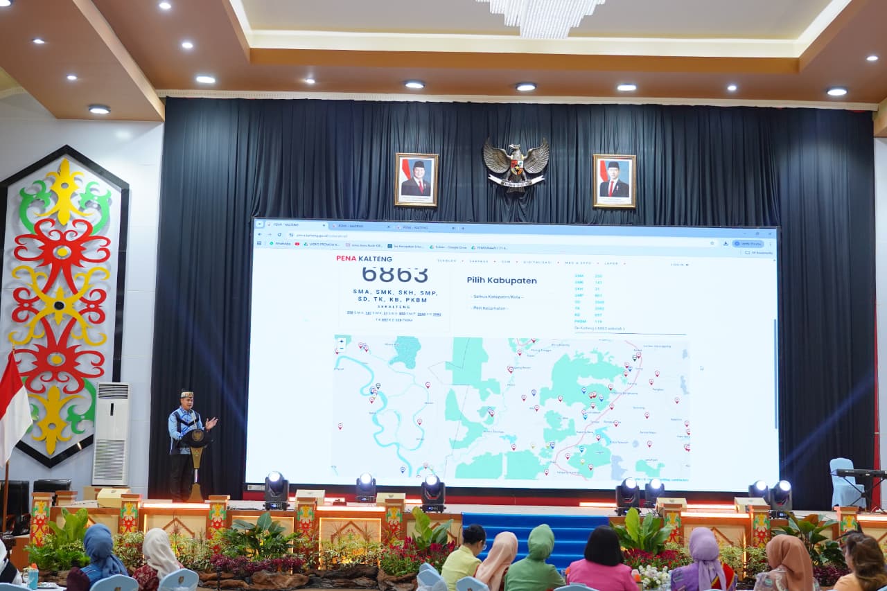 Satu Data Pendidikan Kalteng melalui Platform Pena Kalteng