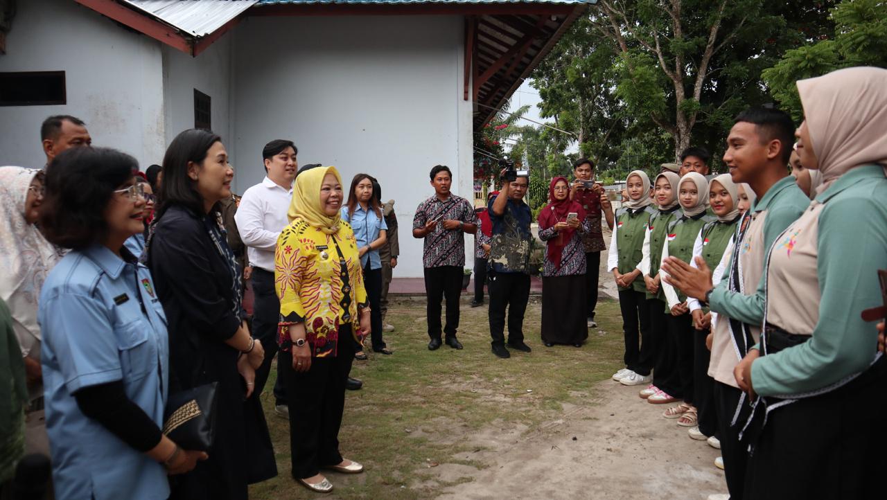Wamen PPPA Kunjungi UPT PPA Kobar, Tekankan Penguatan Layanan Perlindungan Perempuan dan Anak