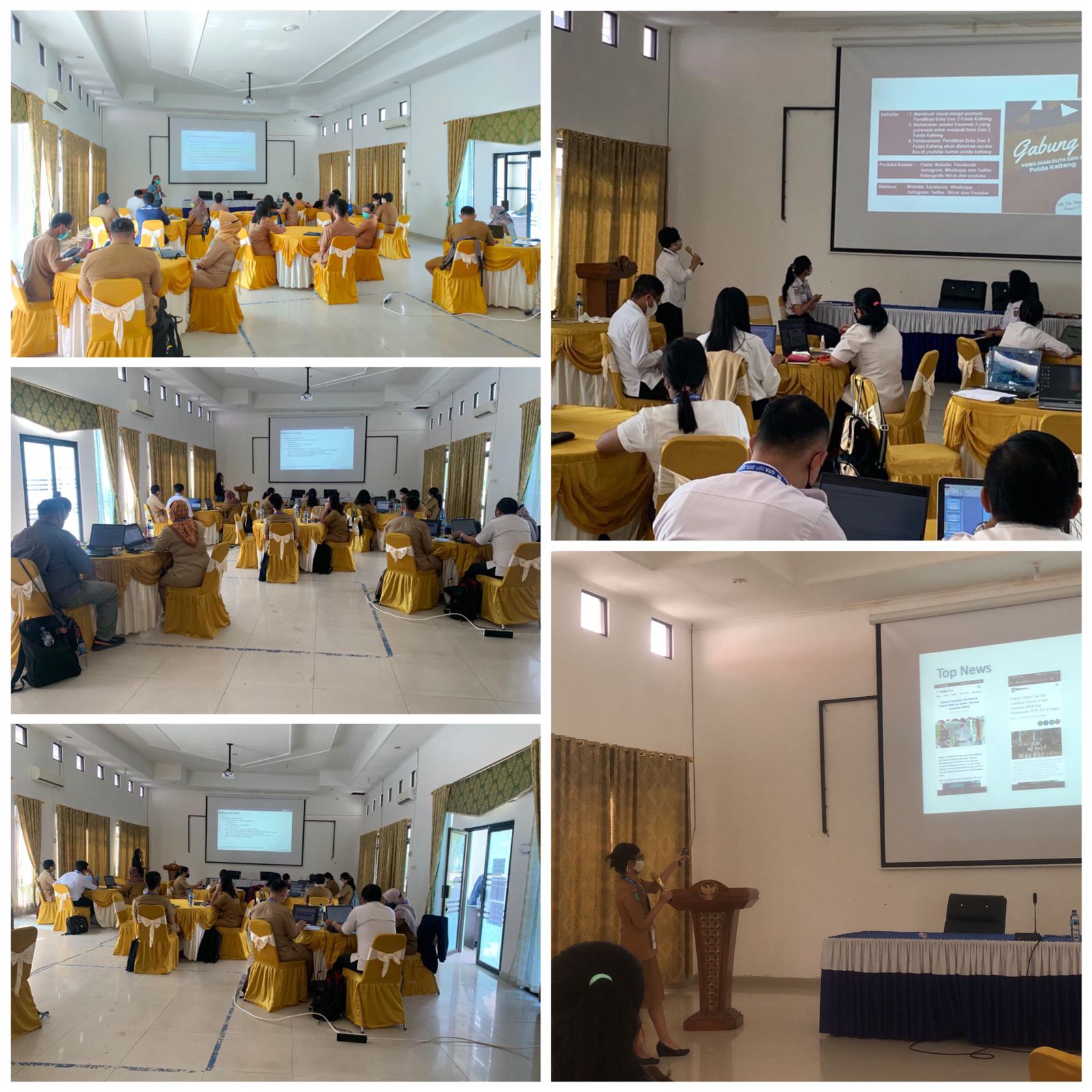 Tingkatkan Kompetensi di Bidang Kehumasan, ASN Dislutkan Prov. Kalteng Ikuti Pelatihan Digital Public Relation