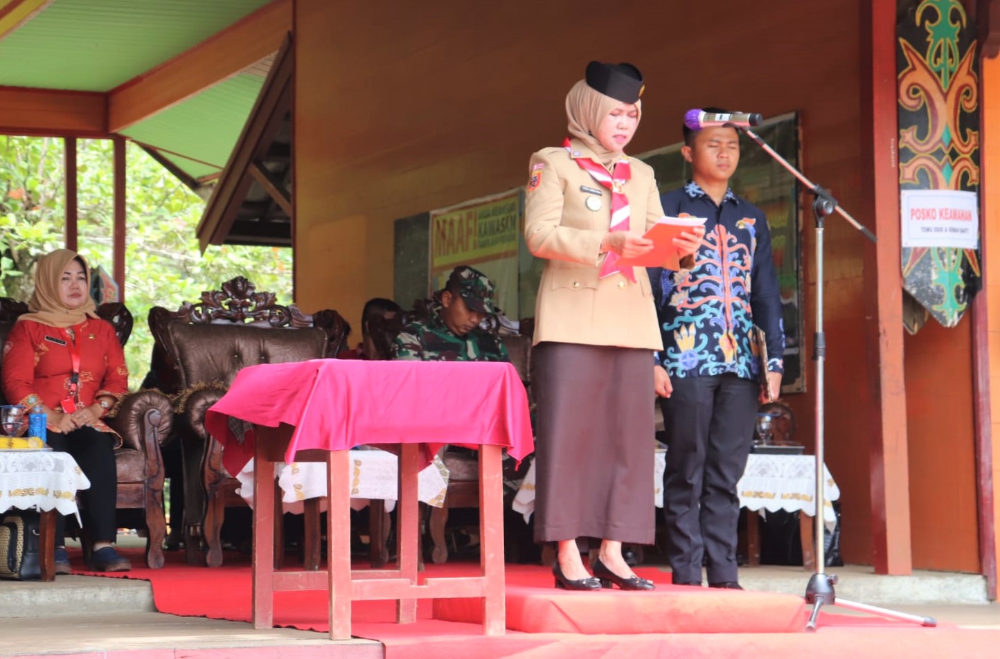  Pj. Bupati Selatan Buka Temu OSIS III dan Kemah Bhakti Tingkat SLTA se-Barsel Tahun 2022. 