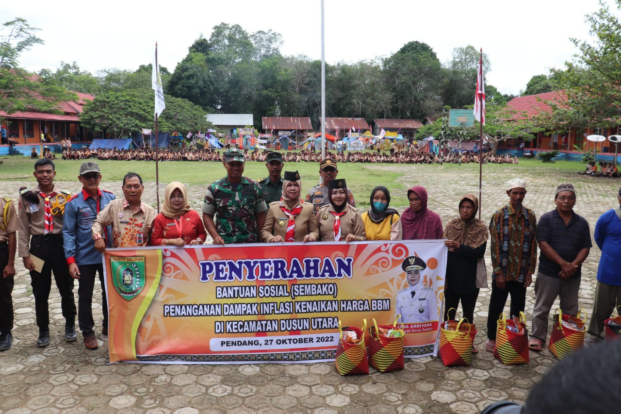  Pj. Bupati Selatan Buka Temu OSIS III dan Kemah Bhakti Tingkat SLTA se-Barsel Tahun 2022. 