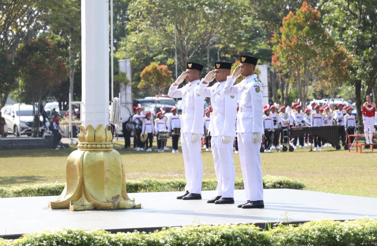 Ikuti Upacara Peringatan HSP, Kadis TPHP Harapkan Semangat Juang Pemuda Sektor Pertanian, Hortikultura dan Peternakan Semakin Meningkat