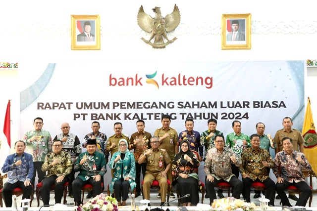 Gubernur Sugianto Sabran Minta PT Bank Kalteng Optimalkan Kualitas Layanan Menuju Go Digital