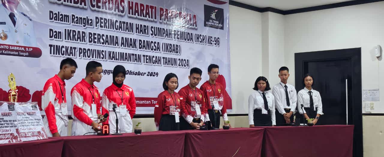 Badan Kesatuan Bangsa dan Politik Prov. Kalteng Gelar Lomba Cerdas Harati Pancasila