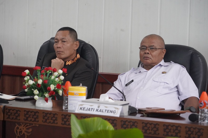 Hadiri Rakor Pengendalian Inflasi secara Virtual bersama Mendagri RI, Sahli Yuas Elko Sampaikan Inflasi Kalteng Urutan 8 Terendah se Indonesia
