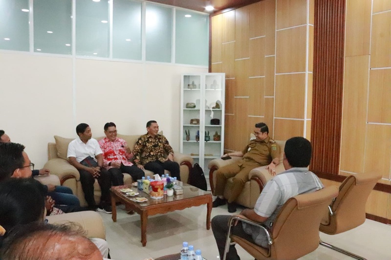 Perkuat Sinergi Kerukunan Umat, Wabup Pulang Pisau Terima Audiensi API