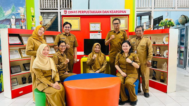 Inspektorat Kobar Laksanakan Pengawasan Ketaatan NSPK Bidang Perpustakaan dan Kearsipan