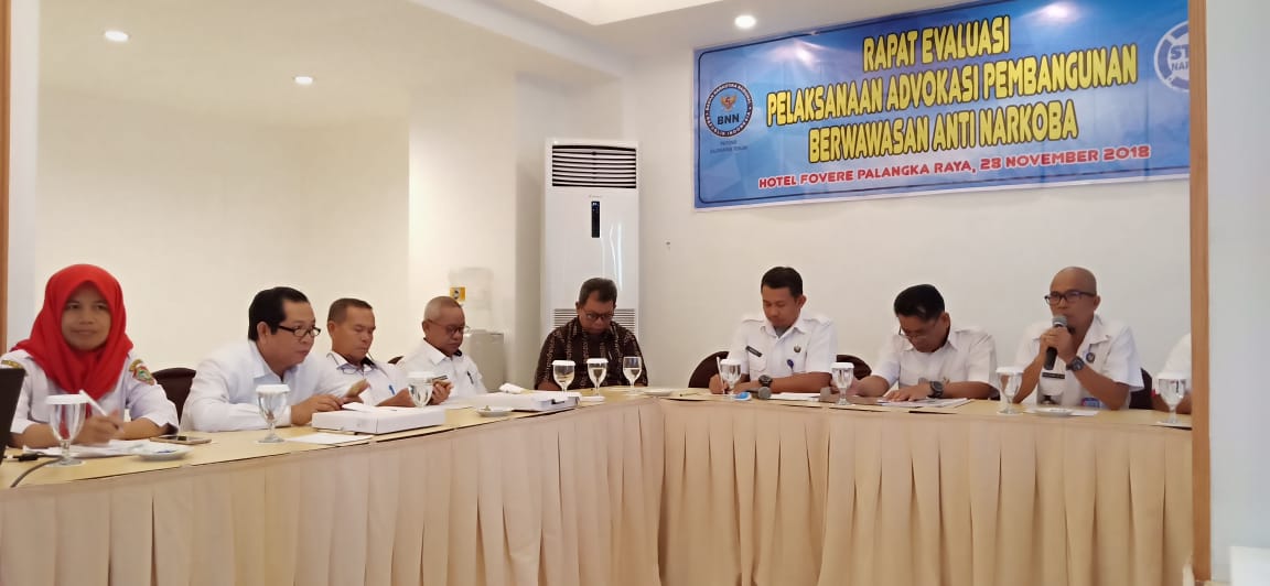 BNN Gelar Rapat Evaluasi Pelaksanaan Advokasi Pembangunan Berwawasan Anti Narkoba