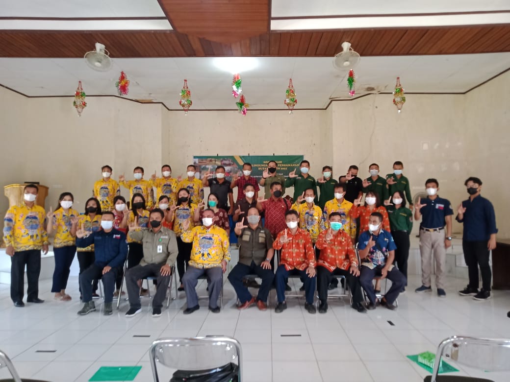 KPHP Kahayan Hulu Sosialisasikan Perlindungan dan Pengamanan Hutan 