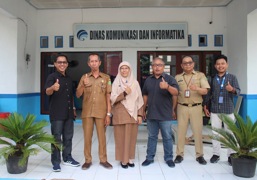 Jalin Silaturrahmi, Tribune Kalteng Kunjungi Kominfo Barsel