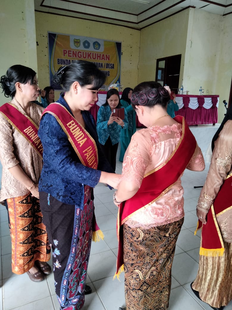 Bunda Paud Gumas Kukuhkan Bunda PAUD se-Kecamatan Manuhing