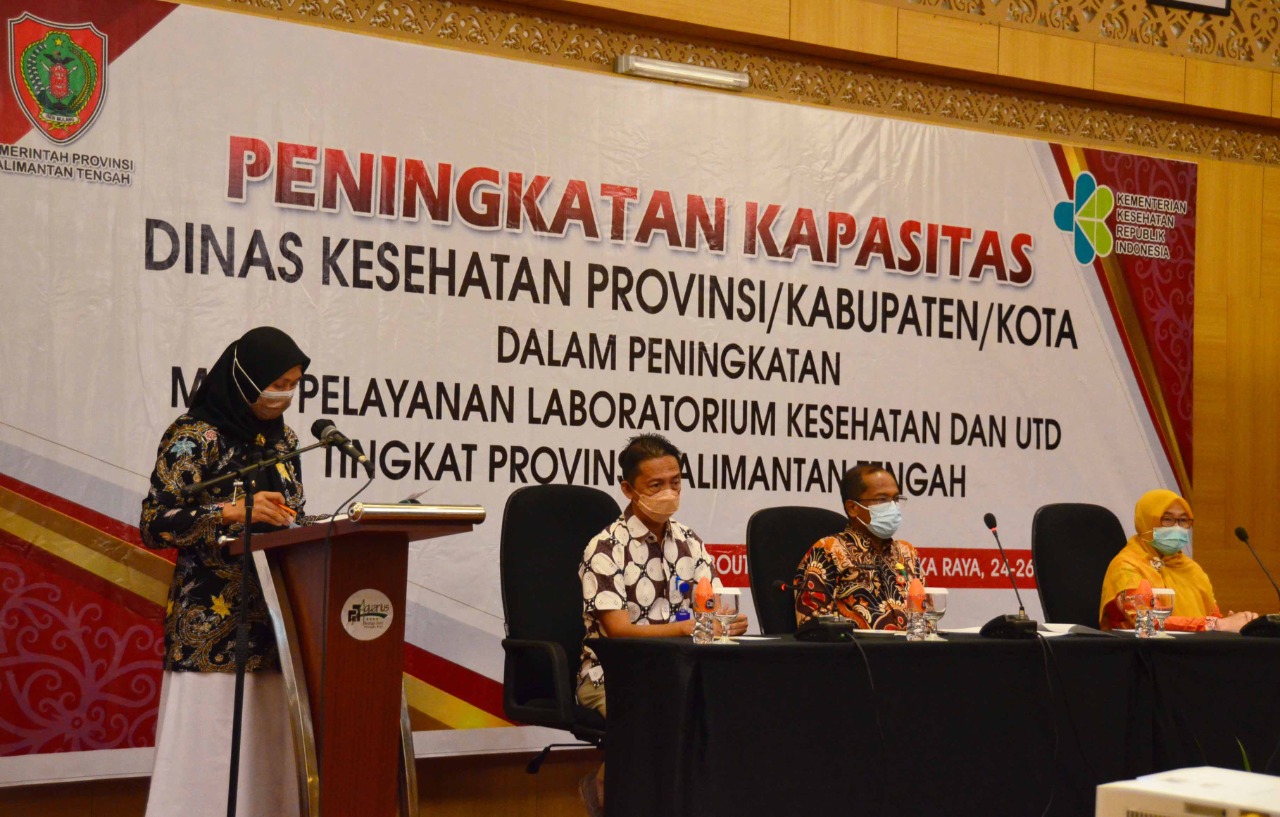 Dinkes Provinsi Kalimantan Tengah Gelar Pertemuan dalam Peningkatan Kapasitas Mutu Pelayanan