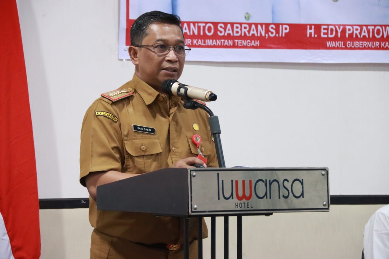 Sekda Nuryakin Buka Rapat Finalisasi Usulan Tarif Batas Atas dan Tarif Batas Bawah BUMD Air Minum Kabupaten/Kota se-Kalteng
