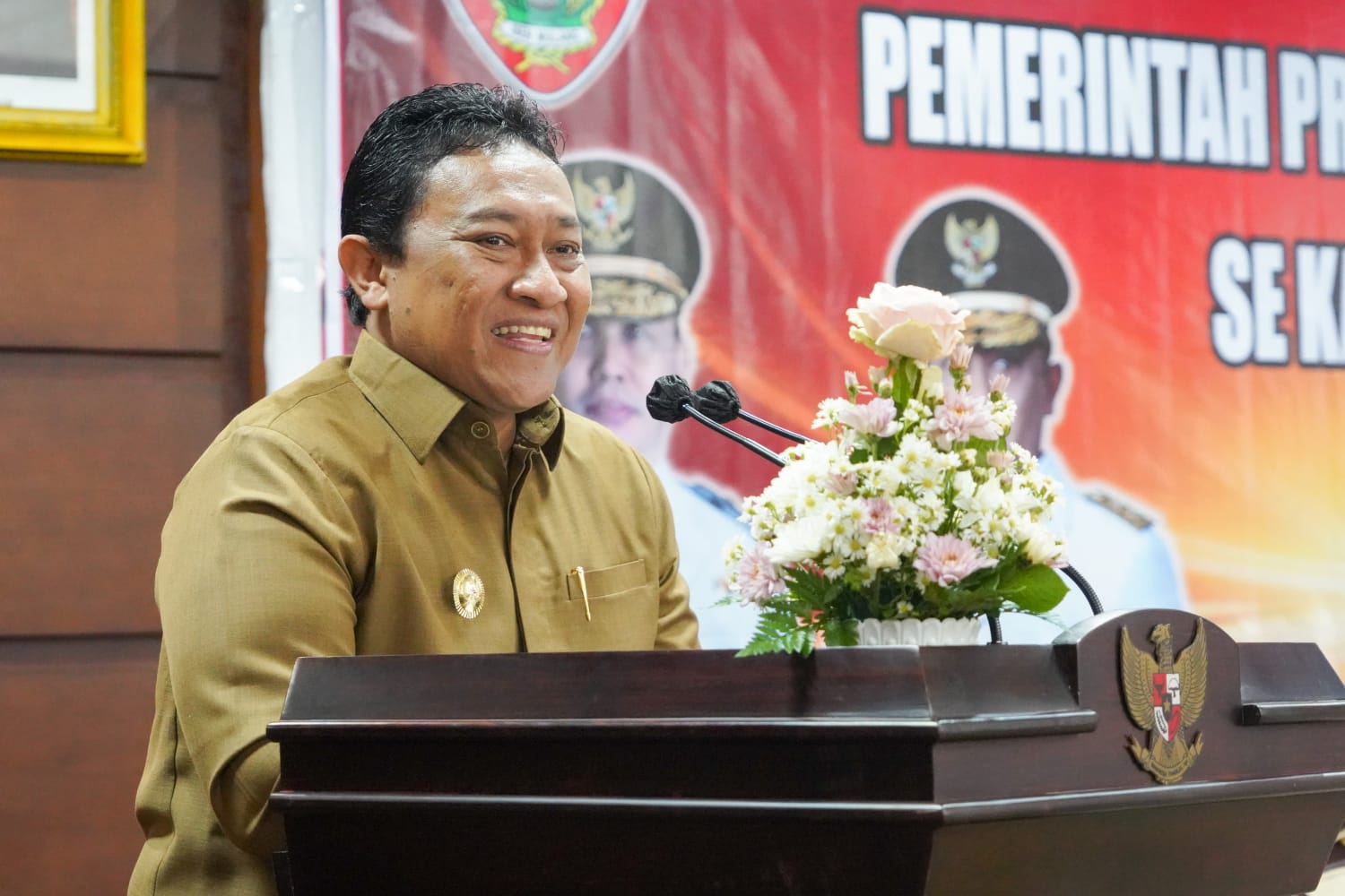 Wagub Edy Pratowo Buka Rakor Penanggulangan Kemiskinan Pemerintah Provinsi dan Kabupaten/Kota Se-Kalteng Tahun 2023