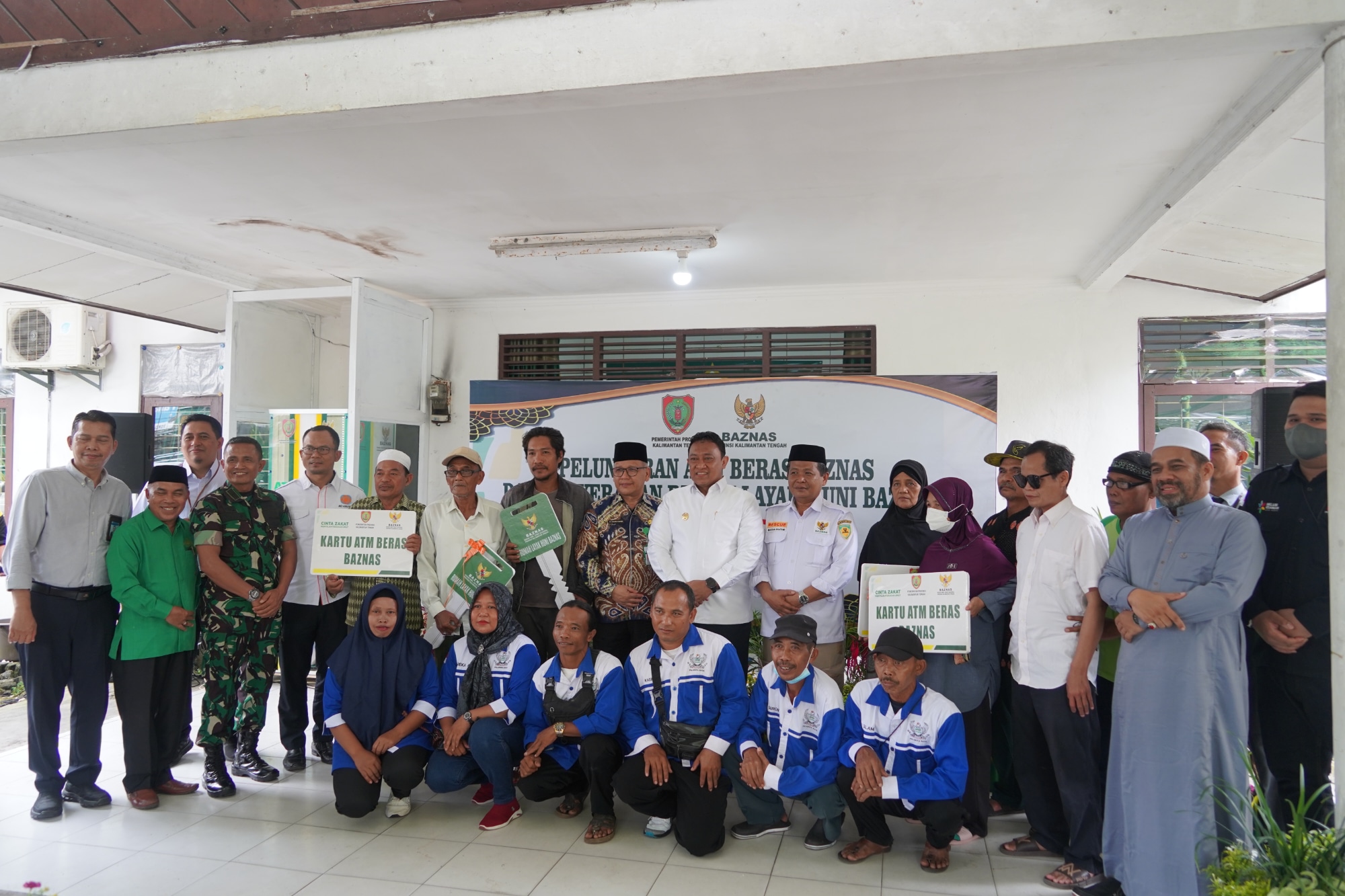Wagub Edy Pratowo Launcing ATM Beras BAZNAS