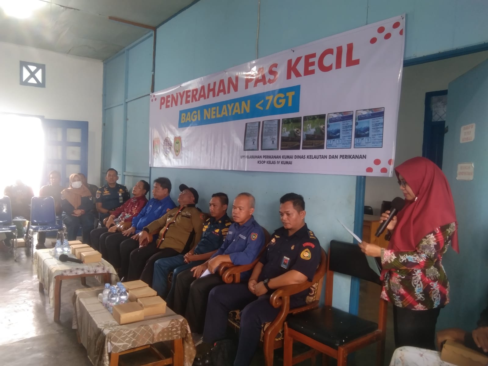 Pemprov Kalteng Fasilitasi Dokumen Pas Kecil Kapal Nelayan di Kabupaten Kotawaringin Barat