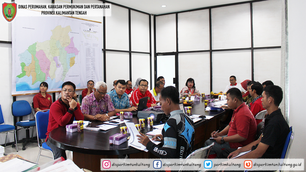 DISPERKIMTAN Provinsi Kalteng Gelar Rapat Koordinasi