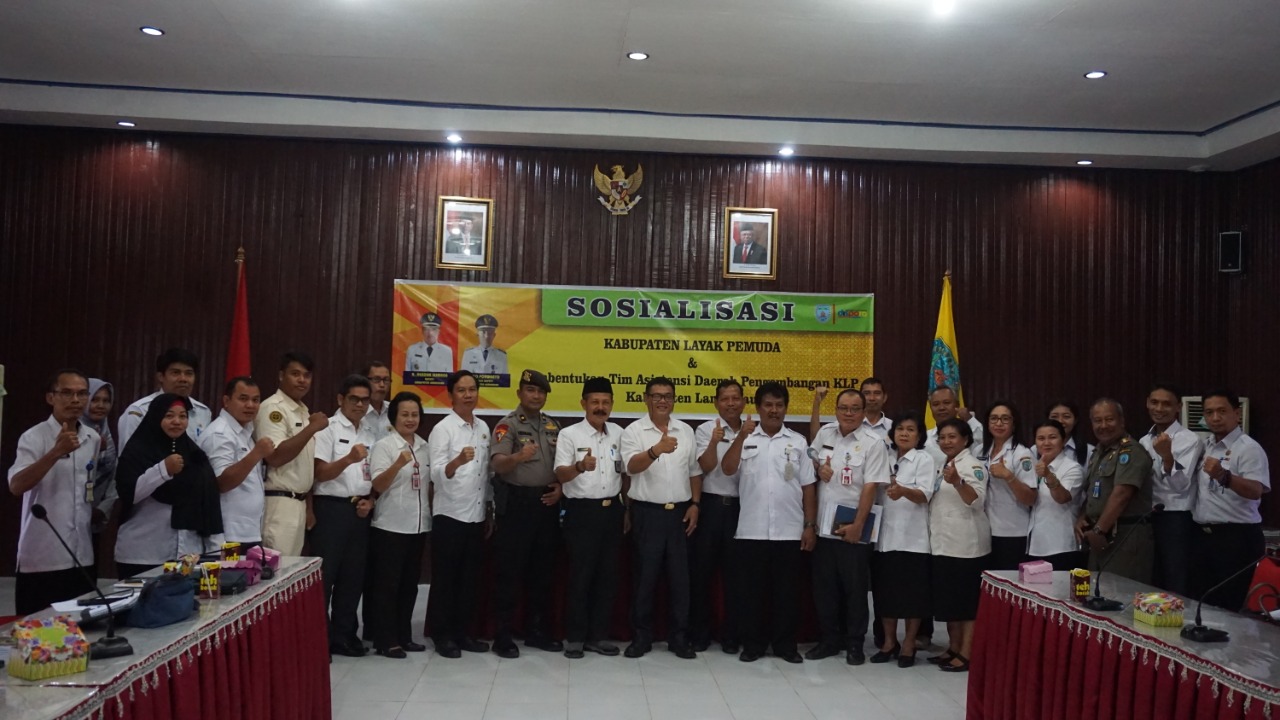 Dispora Lamandau Sosialisasi Kabupaten Layak Pemuda