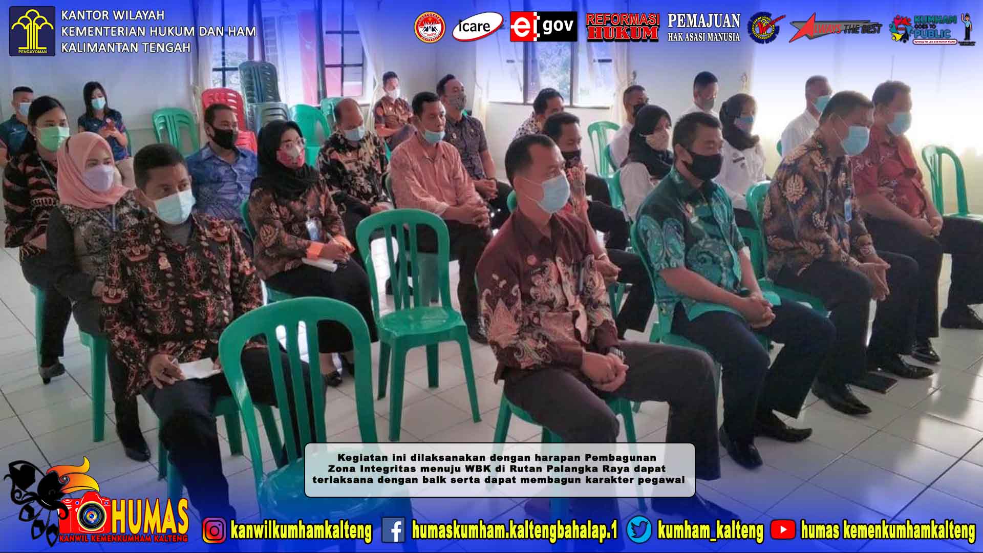 Karupbasan Bagikan Tips dan Trik Meraih WBK di Rutan Palangka Raya